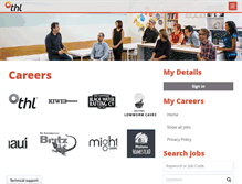 Tablet Screenshot of careers.thlonline.com